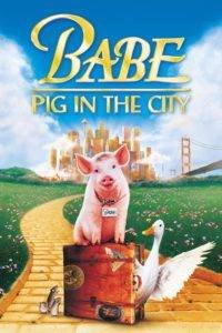 babe pig in the city poster