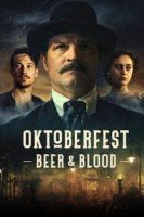 oktoberfest beer and blood poster